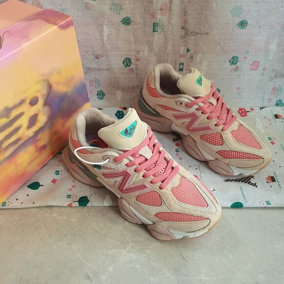 Beige Pink New Balance NB 9060 Sneakers - Picture 9 of 9